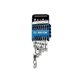 Jeu De 12 Clés Mixtes À Cliquet À Tête Articulée En Étui 8-22Mm King Tony - 13012MRS01