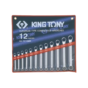Jeu De 12 Clés Polygonales Droites King Tony - 1C12MR