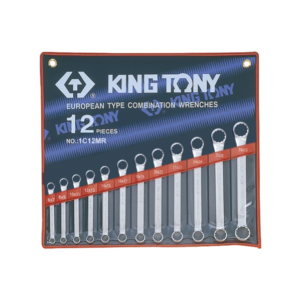 Jeu De 12 Clés Polygonales Droites King Tony - 1C12MR
