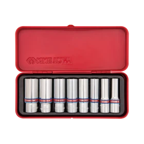 Coffret 3/8"  8 Pièces Sae King Tony - 3508SR