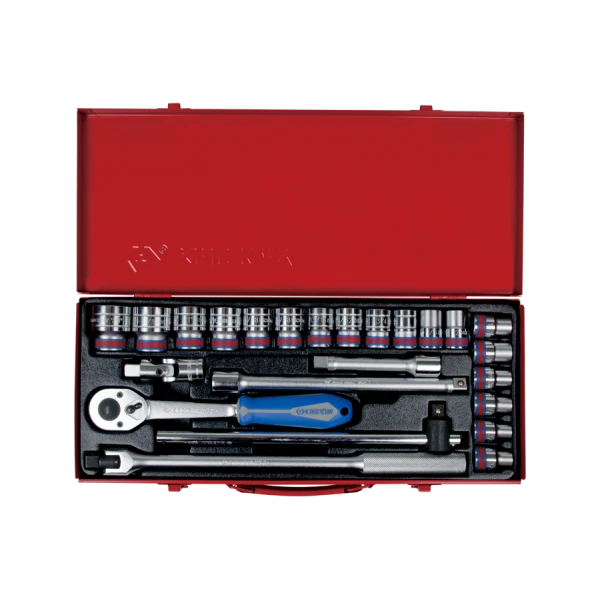Coffret 1/2" 24 Pièces Sae King Tony - 4026SR03