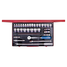Coffret 1/2"  33 Pièces King Tony - 4034MR03