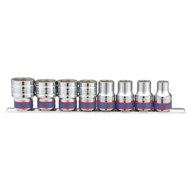 Blister Douilles 1/2" À 6 Pans King Tony - 4510MR