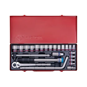 Coffret De Douilles 1/2"  24 Pièces Sae King Tony - 4533SR