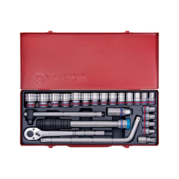 Coffret De Douilles 1/2"  24 Pièces Sae King Tony - 4533SR