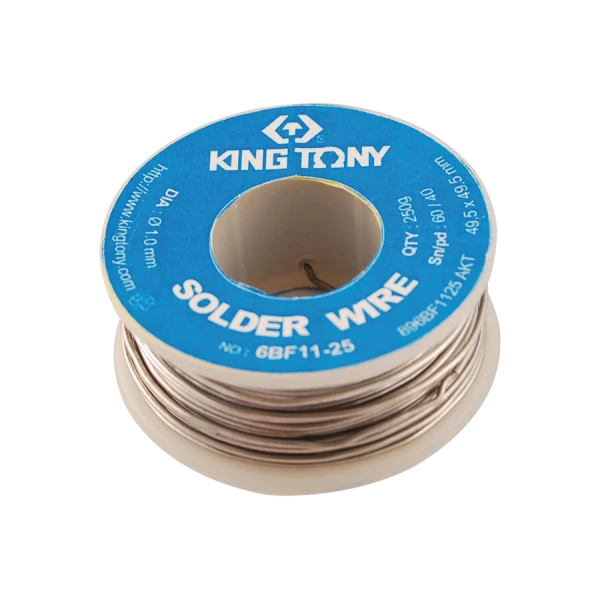Fils De Soudure 60% Etain - 40% Plomb 250G King Tony - 6BF1125