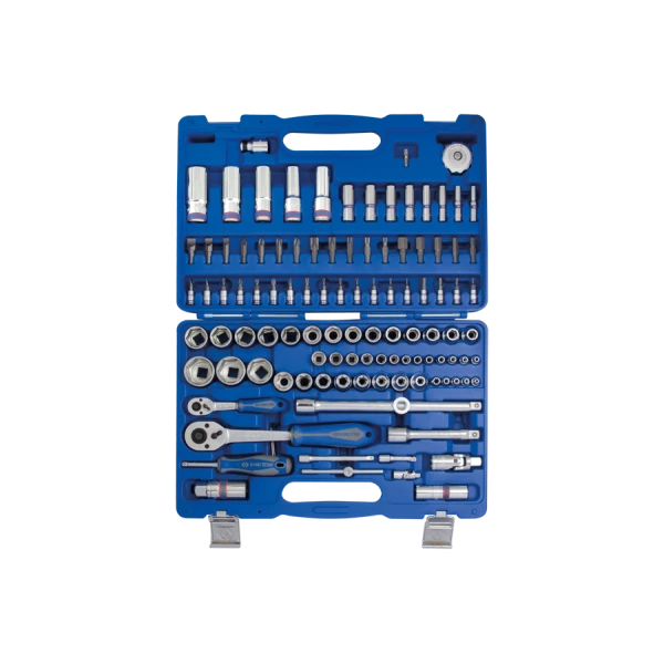 Coffret De Douilles 1/2" 1/4" + Accessoires - 110 Pièces King Tony - 7511MR