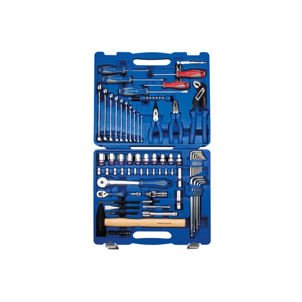 Coffret De Douilles 1/2" 1/4" + Accessoires - 81 Pièces King Tony - 7581MR01