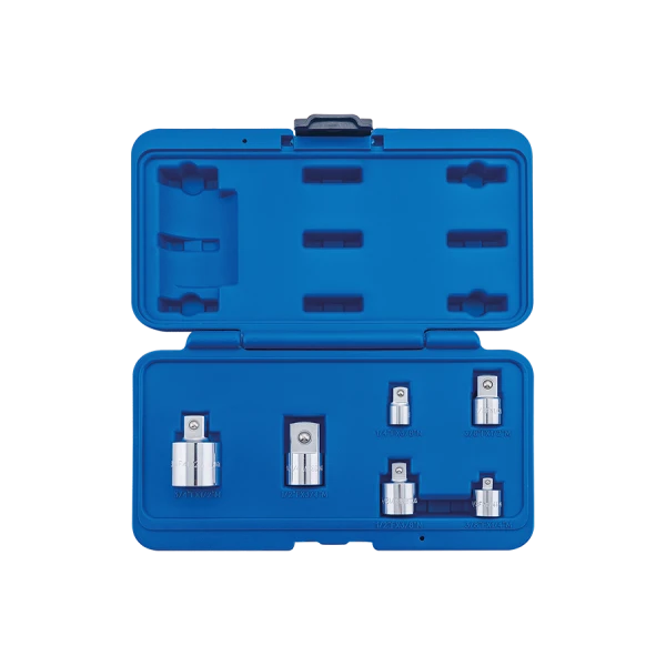 Coffret De 6 Augmentateurs / Réducteurs Pour Douilles Standards King Tony - 78106
