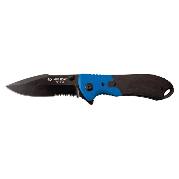 Couteau Pliant À Cran D'Arrêt L:210Mm  King Tony - 794108A