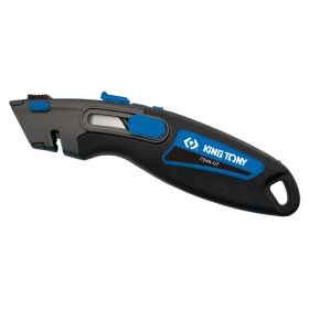 Cutter 180Mm"2En1" Lame Auto Rétractable Ou Fixe King Tony - 794607