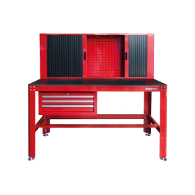 Etabli D'Atelier Avec Armoire Coulissante King Tony - 87512