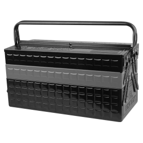 Caisse À Outils 470X220X260Mm - Finition Grise Et Noire King Tony - 87A05A0KG