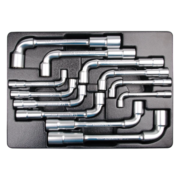 Thermoformé 12 Clés À Pipe 8, 10-14, 16-19, 22 24Mm King Tony - 91912MR