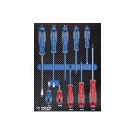 Module Mousse + Pp 10 Pièces Tournevis  King Tony - 931110MRE