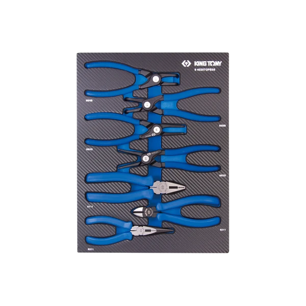 Module Mousse + Pp  7 Pinces (Série 66) King Tony - 940207GPE05