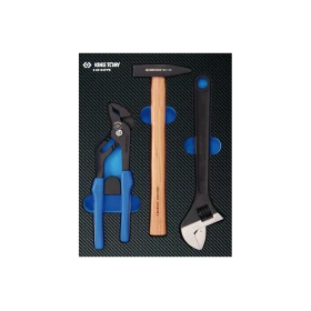 Module Mousse + Pp  3 Pièces Marteaux Et Pinces King Tony - 990103PPE