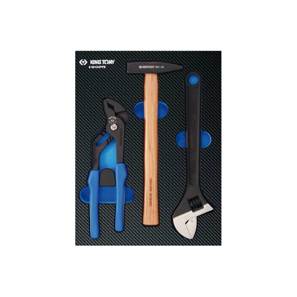 Module Mousse + Pp  3 Pièces Marteaux Et Pinces King Tony - 990103PPE