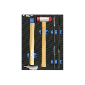 Module Mousse + Pp  6Pcs Marteaux Chasses King Tony - 990106SRE