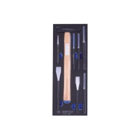 Module De Chasse-Goupilles, Burins Et Marteau - 8 Pièces King Tony - 990118PRV