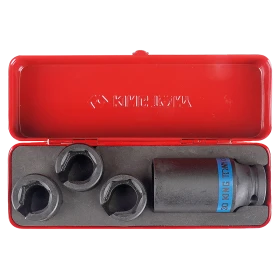 Coffret De Douilles 1/2" Pour Sonde Lambda - 4 Pièces King Tony - 9AJ014