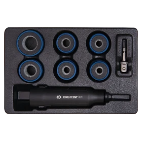 Coffret De Brosses De Nettoyage Pour Goujons De Roues - 8 Pièces King Tony - 9BK7008