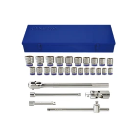 Coffret 3/4" 28 Pièces De 21 À 60Mm Kt Pro American Design King Tony - A6502MR