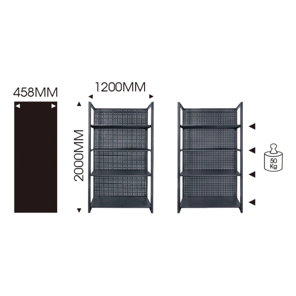 Étagère De Rangement À 4 Niveaux 1200Mm King Tony - 87D1120LAK