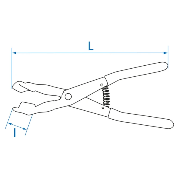 Pince Pour Fils De Bougies Diamètre 14-16Mm King Tony - 9DB201