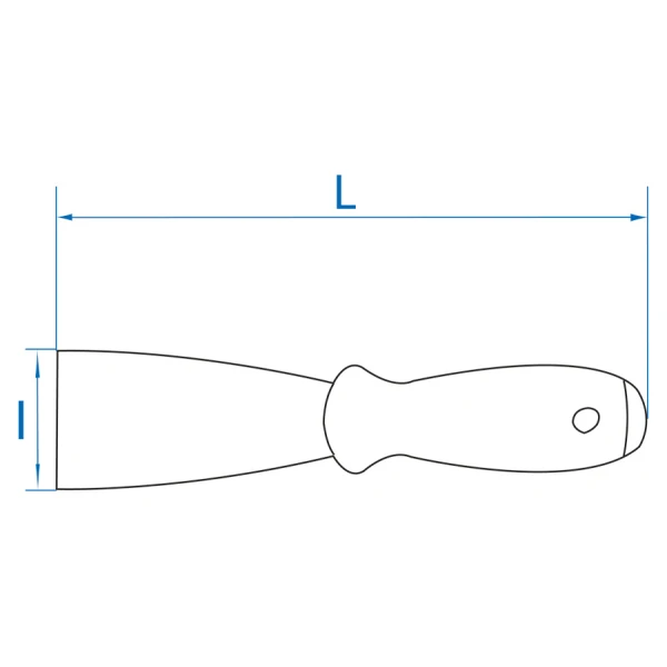 Grattoir Point De Soudure L: 12X L: 168Mm King Tony - 9CJ3104L