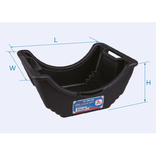 Bac De Vidange Pour Moyeux Poids Lourd 3 Litres King Tony - 9TT2103