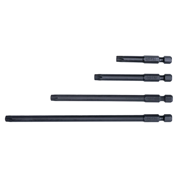 Jeu D'Embouts Renforcés 1/4" Torx - 6 Pièces L:50Mm King Tony - 1004A6TQ