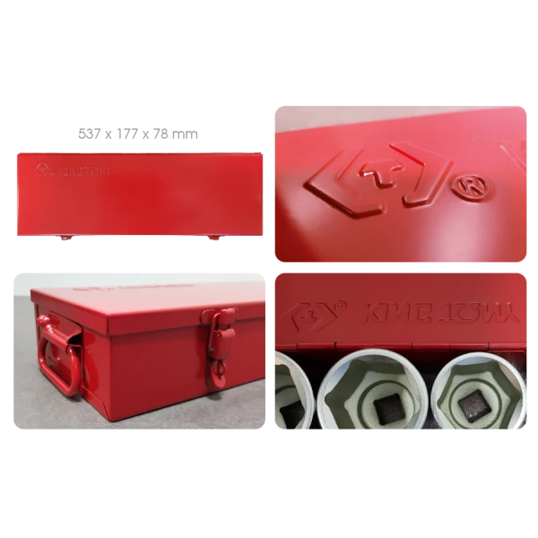Coffret À Douilles 3/4" 17 Pièces 17 À 55Mm King Tony - 6317MR