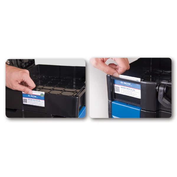 Caisse De Rangement Modulable Abs 456X372X115Mm King Tony - 874051