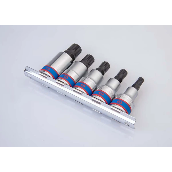 Rail De 5 Douilles 1/2"  Spline M8 À M16 King Tony - 4105PR