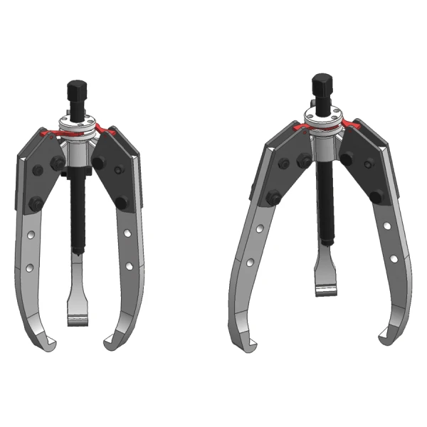 Extracteur 3 Griffes Longues-Autocentrage Cap 580Mm Prof 585Mm 30T King Tony - 79631330ALT