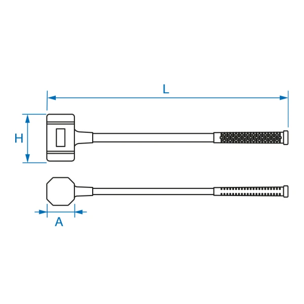 Maillet Sans Rebond 1650G L:500Mm King Tony - 785223