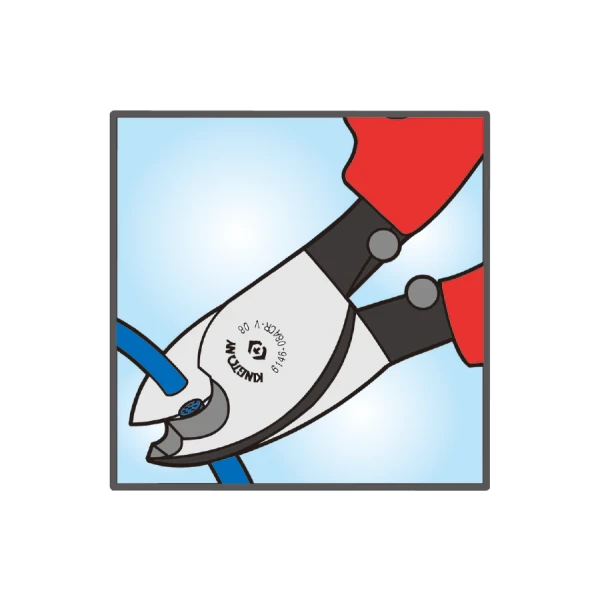Pince Coupante Diagonale 185Mm Isolée Vde En60900 King Tony - 623607A
