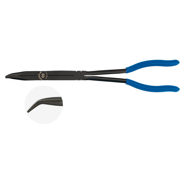 Pince À Becs Demi Ronds Extra Longues À Double Articulation 335Mm King Tony - 633913C