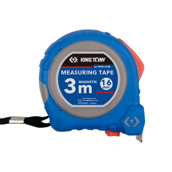 Mètre Ruban 2M X 16Mm À Embout Magnétique King Tony - 7909402M