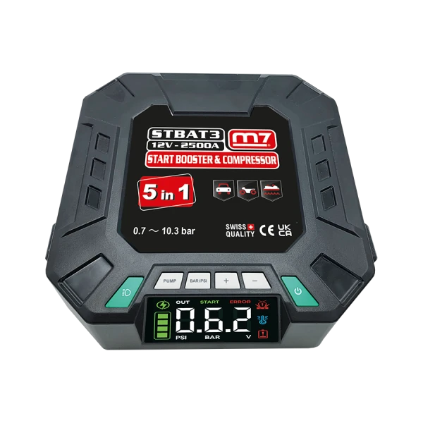 Mini Booster / Compresseur 12V M7 - STBAT3