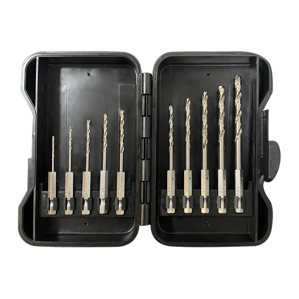 Jeu De Forets Hss De 1.5 À 5.5Mm 10 Pièces M7 - QEHSS2510