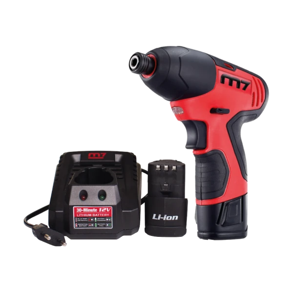 Visseuse à Percussion 12V + 2 Batteries 2Ah + Chargeur M7 - DS10202