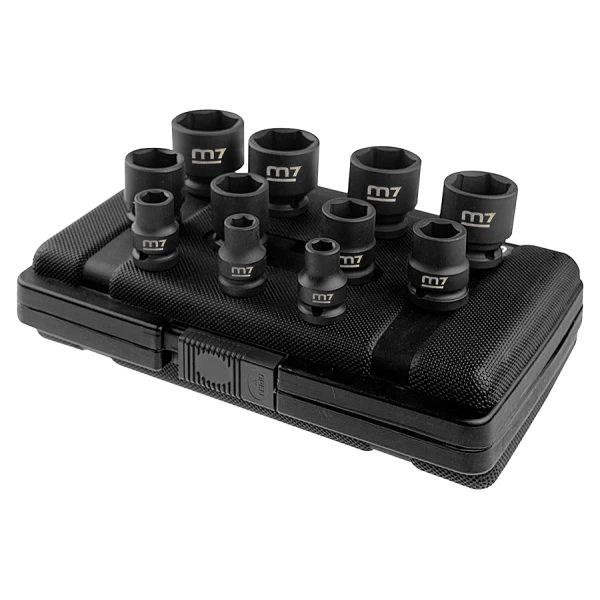 Coffret De 11 Douilles Impact 1/2" - 10 À 32Mm M7 - MB42011M