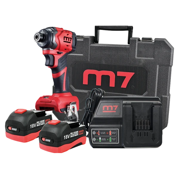 Visseuse 1/4" 18V 5Ah Avec Chargeur Et 2 Batteries 5Ah M7 - DS202A