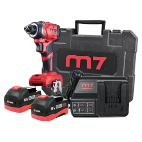 Visseuse À Percussions 18V + Chargeur + 2 Batteries 5Ah M7 - DS203A