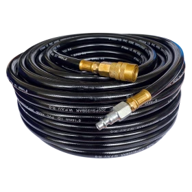 Tuyau À Air Comprimé Pvc 1/4" Ø8*14Mm Longueur 25M Avec Raccords M7 - SD26125A