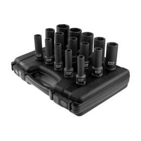 Coffret De 15 Douilles Longues Impact 1/2" - 10 À 32Mm M7 - MB43015M