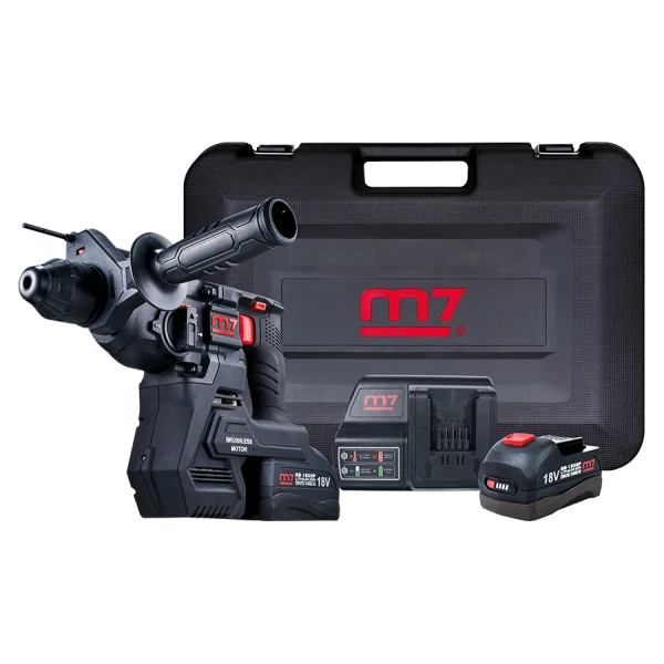 Perforateur 18V 5Ah Avec Chargeur Et 2 Batteries 5Ah M7 - DRH101A