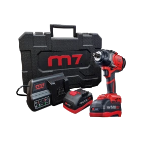 Clé À Chocs  1/2" 1600Nm 18V (Chargeur Et 2 Batteries) M7 - DW406A